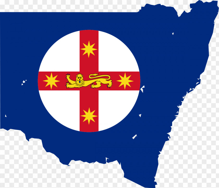 Map Vector Flag Of New South Wales Australia State PNG