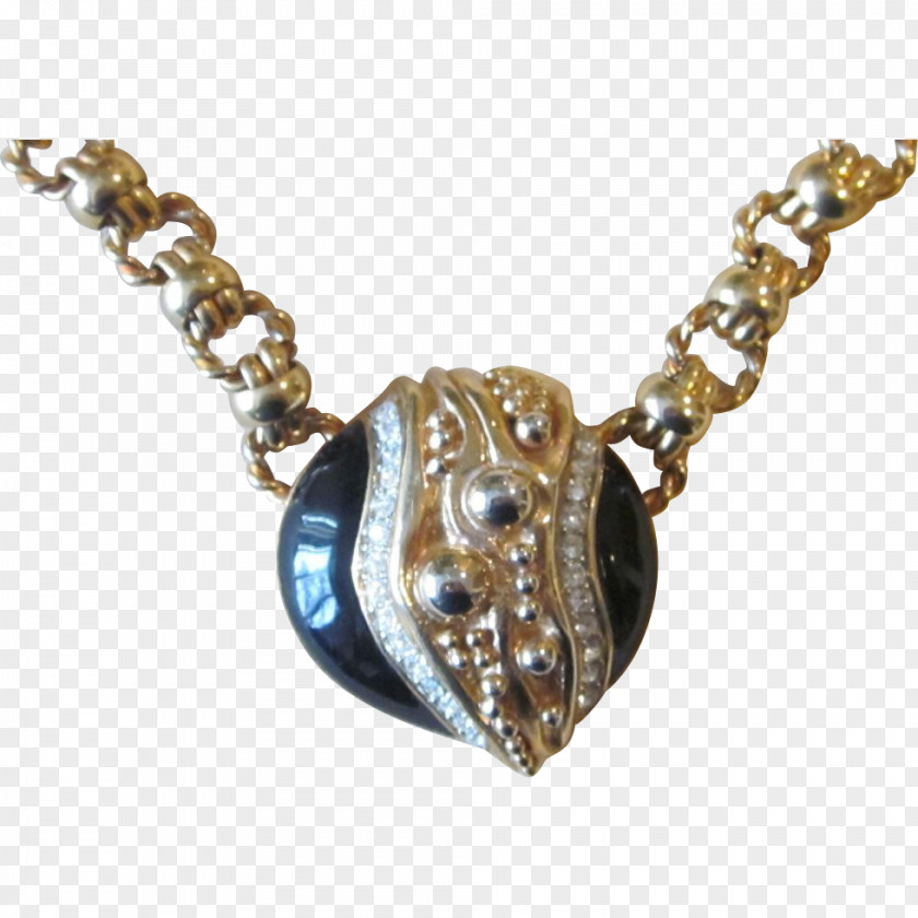 Necklace Locket Silver Designer Gemstone PNG