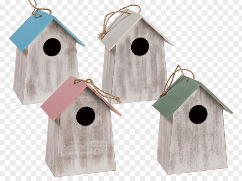 Bird Nest Box Feeders Paper PNG