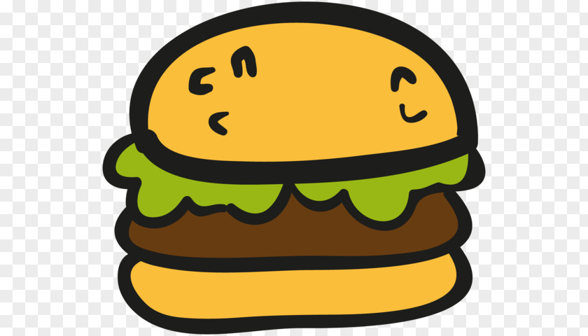 Hamburger Cheeseburger Drawing Fast Food PNG