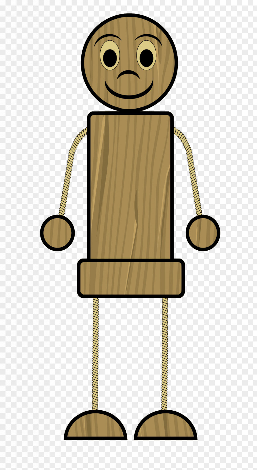 Wood Doll Clip Art PNG