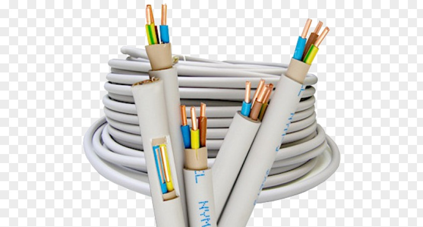Kabel Electrical Cable Power Wires & Electricity Lednings- Og Kabeltypemærkning PNG