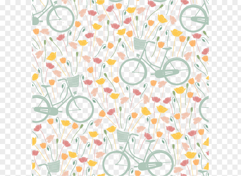 Vector Bike Bicycle IPhone 5 Pattern PNG