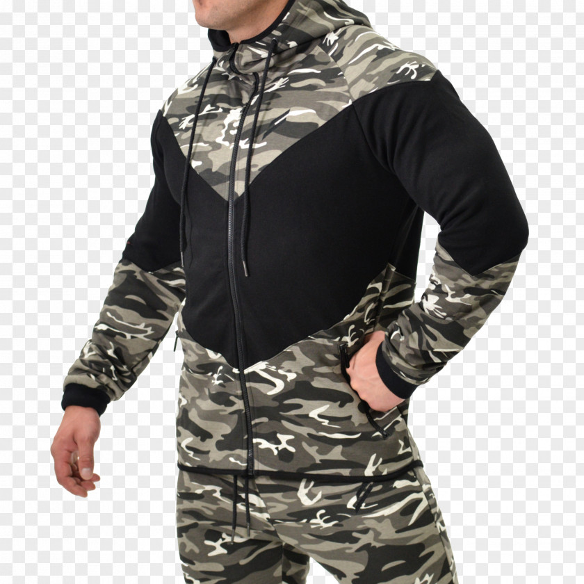 Camo Military Jacket With Hood Hoodie Tracksuit Camouflage Clothing Bluza PNG