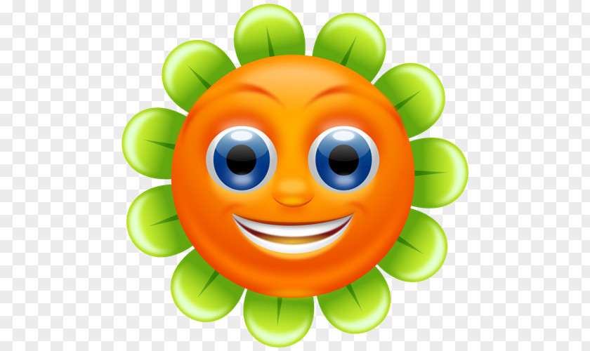 Cartoon Sunflower Cliparts Flower Smiley Clip Art PNG