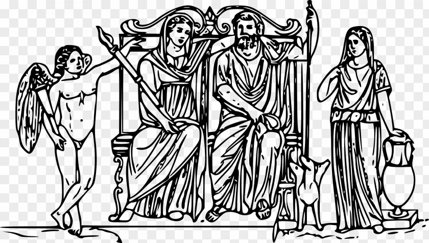Hades And Persephone Demeter Heracles Zeus PNG