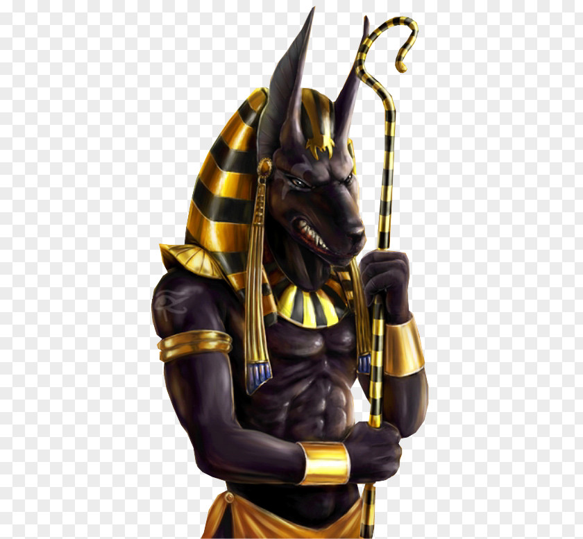 Spiral Galaxy Ancient Egyptian Deities Anubis Nephthys PNG