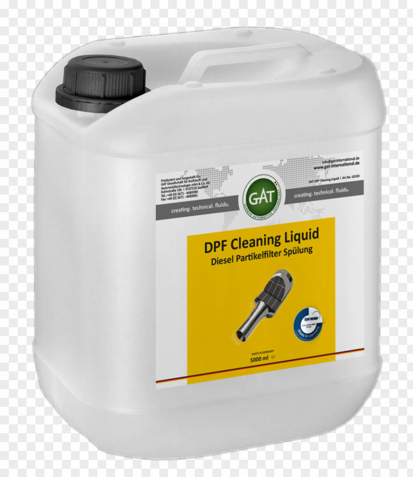 Water Liquid Cleaning Diesel Particulate Filter Fluid PNG