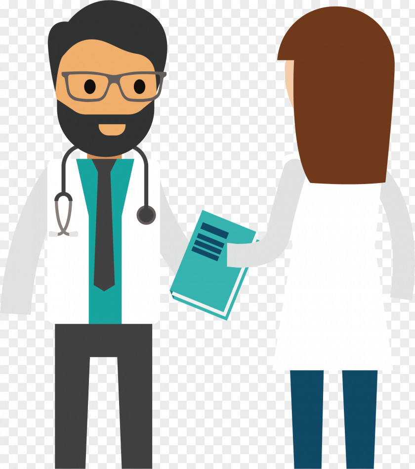 Doctor Meets Vector Health Insurance Illustration PNG