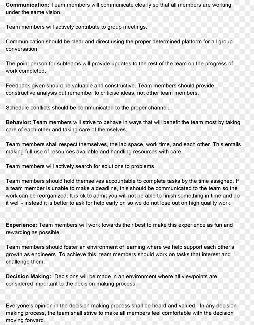 Ethic Document Code Of Conduct Template Ethical Curriculum Vitae PNG