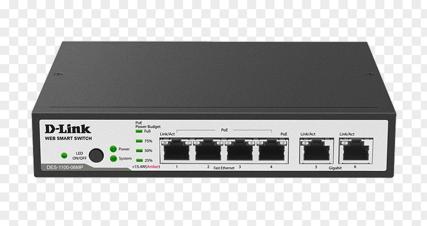 Network Switch Power Over Ethernet D-Link Router Port PNG