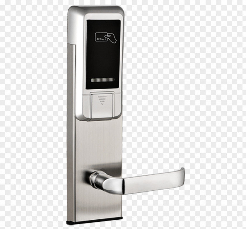 Business Electronic Lock Fingerprint Access Control Latch PNG