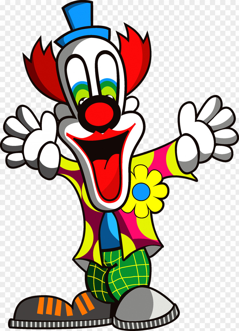 Circus Clown Cartoon Humour PNG