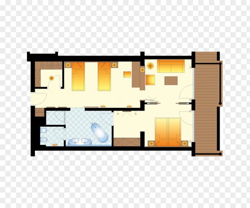 Domestic Room Product Design Facade Floor Plan PNG