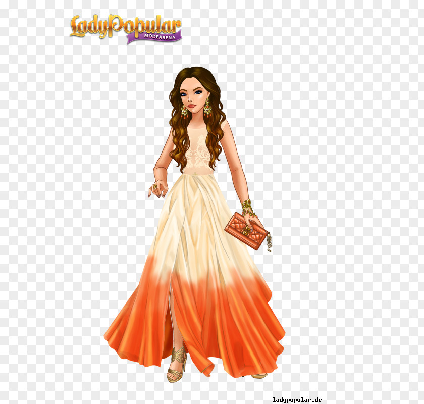 Fashion Beauty Lady Popular Dress Design Formal Wear PNG