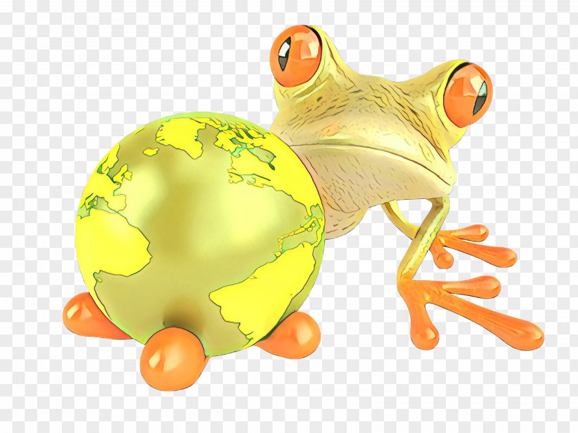 Frog Tree True Yellow PNG
