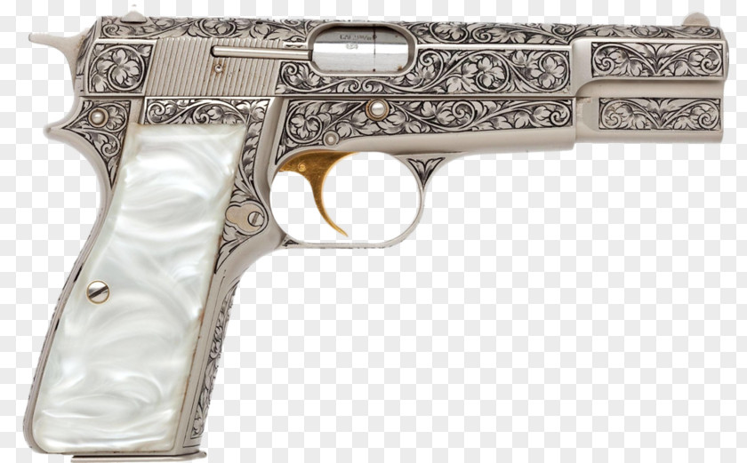 Handgun Revolver Browning Hi-Power Firearm Trigger Arms Company PNG