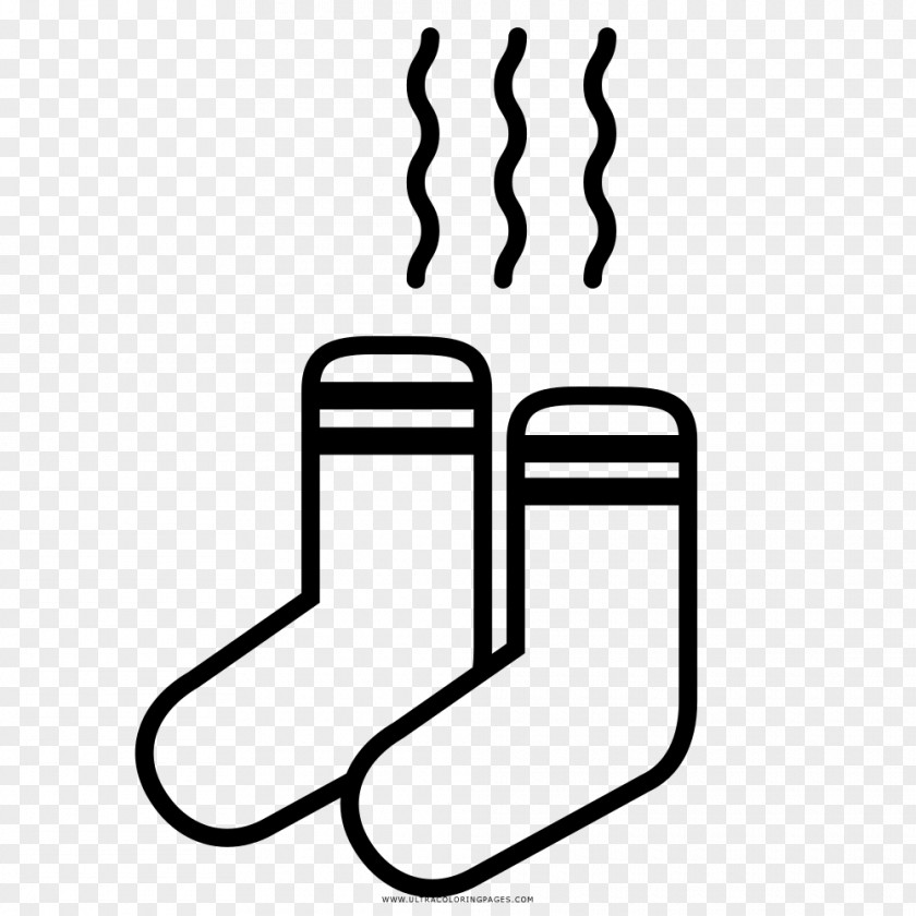 Smelly Drawing Sock Coloring Book Shoe PNG