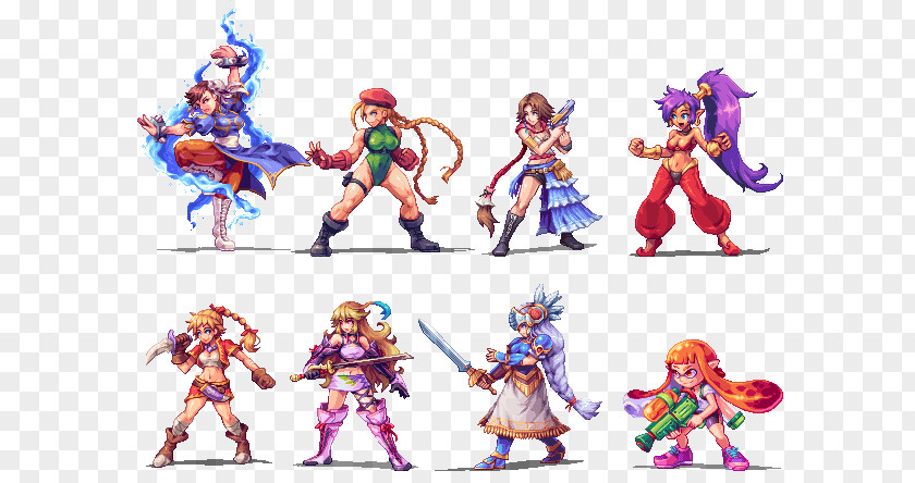 Chrono Cross Pixel Art Character Video Game PNG