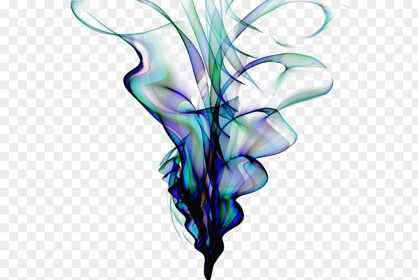 Creative Blue Smoke PNG blue smoke clipart PNG