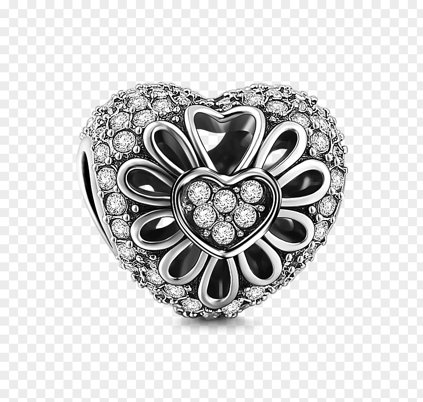 Jewellery Charm Bracelet Silver Locket Brooch PNG