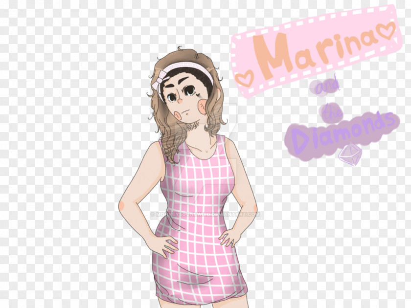 Marina And The Diamonds Clothing Finger Pink M Character Fiction PNG