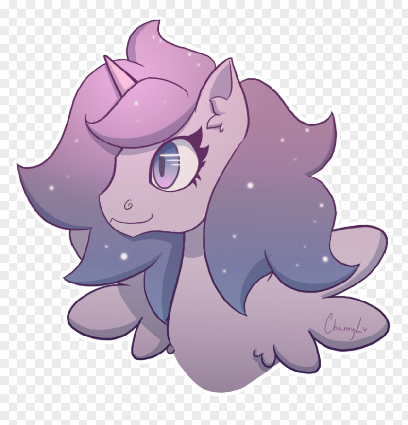 Purple Unicorn Horse Legendary Creature Clip Art PNG