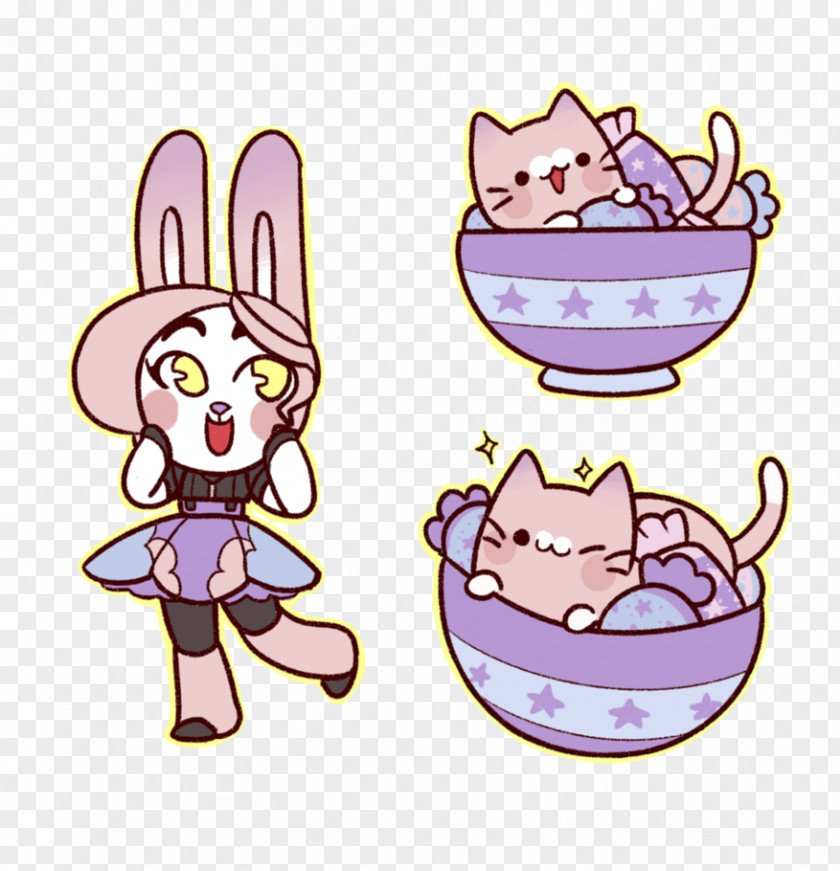 Awww Cartoon Easter Bunny Clip Art Pet Illustration Food PNG