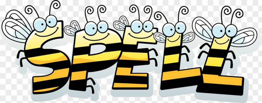 Cartoon Bees Spelling Bee Clip Art PNG