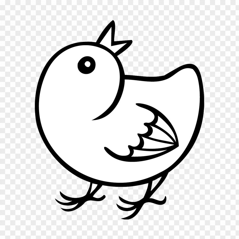 Chick Chicken Cartoon Painting PNG
