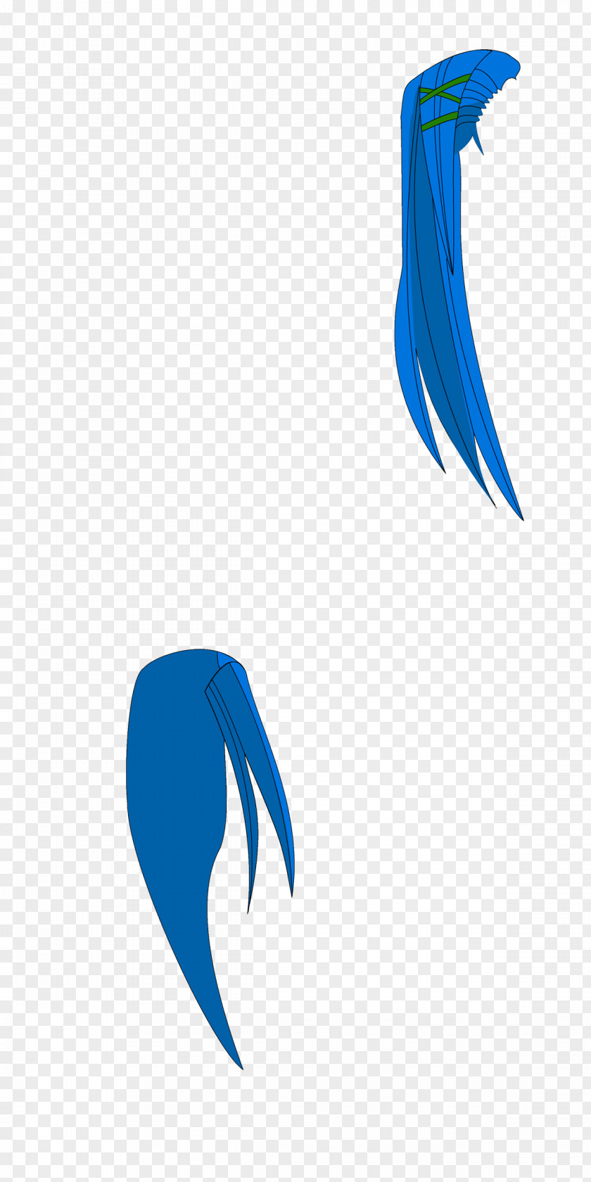Feather Beak Marine Mammal Logo Font PNG
