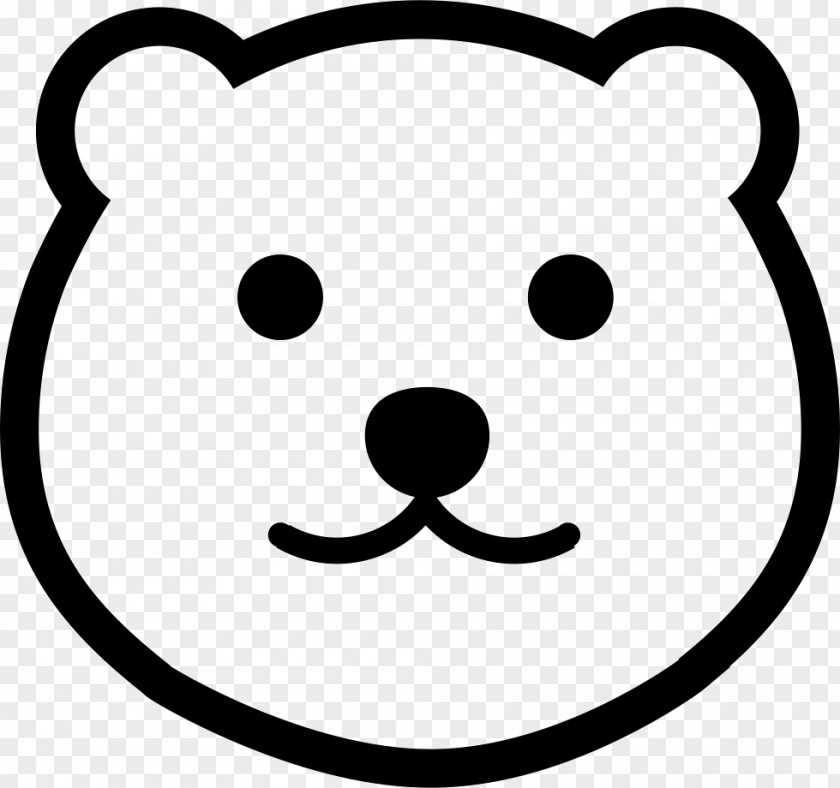 Bearhead Icon Clip Art PNG