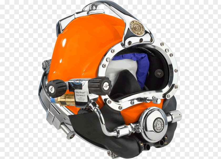 Helmet Kirby Morgan Dive Systems Diving Underwater Full Face Mask Professional PNG