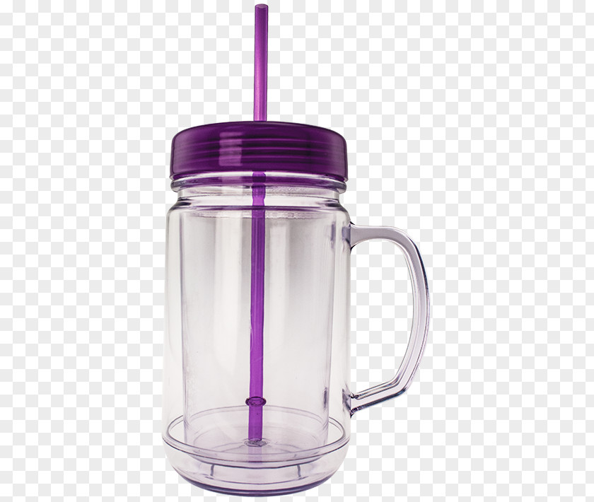 Mason Jar Lid Glass Mug PNG