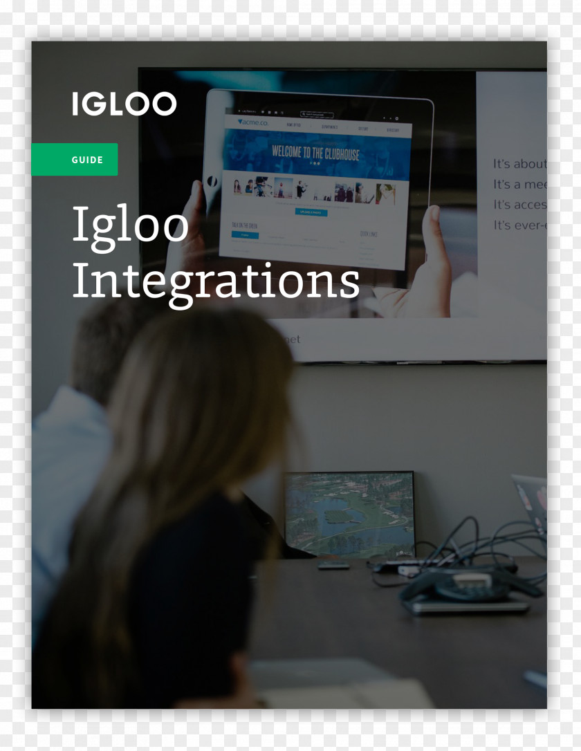 Igloo Display Device Multimedia Electronics Service Job PNG