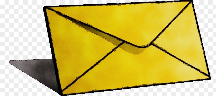 Yellow Wet Ink PNG