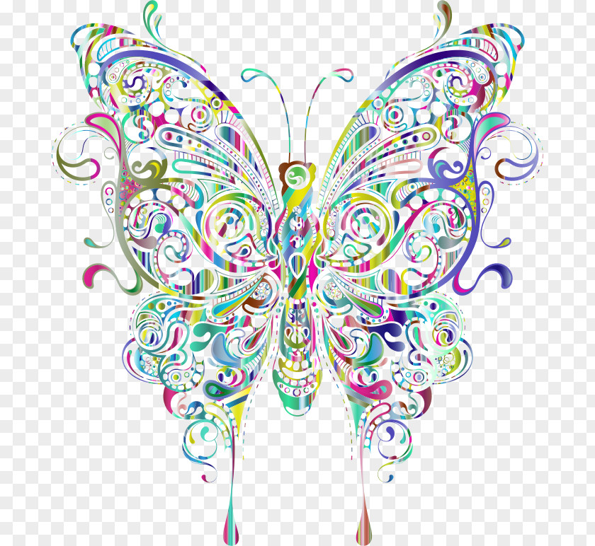 Abstract Butterfly Nymphalidae Art Clip PNG