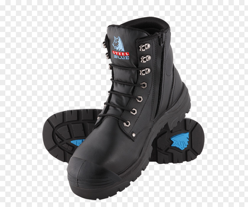 Boot Steel-toe Zipper Hiking Fashion PNG