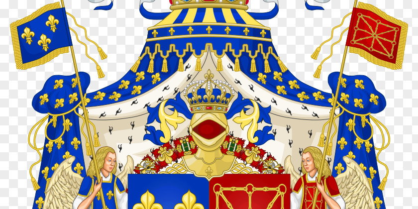 France Kingdom Of Coat Arms National Emblem Mantling PNG