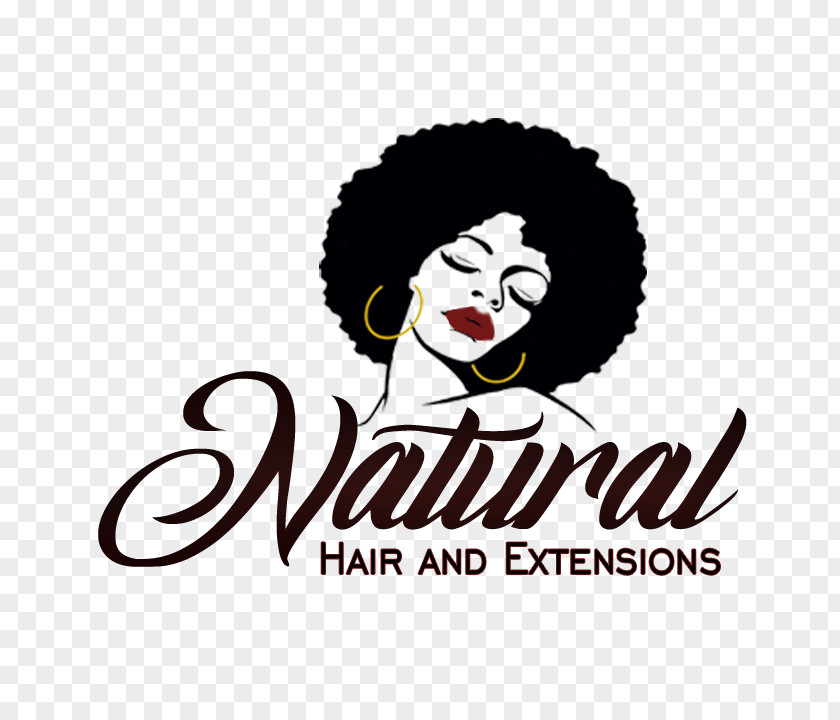 Hair Logo Natural And Extensions Brand PNG