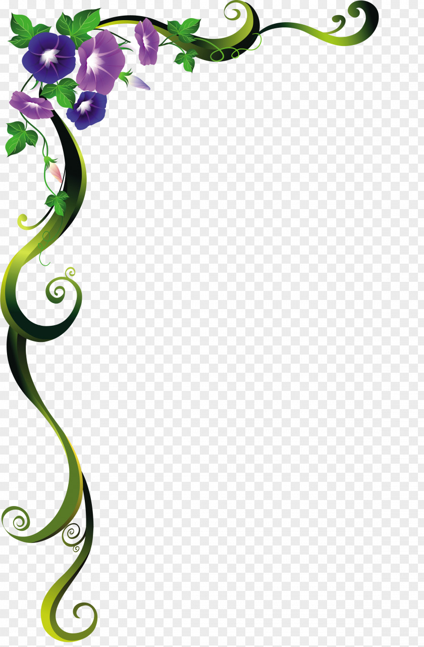 Leaves Border Clip Art PNG