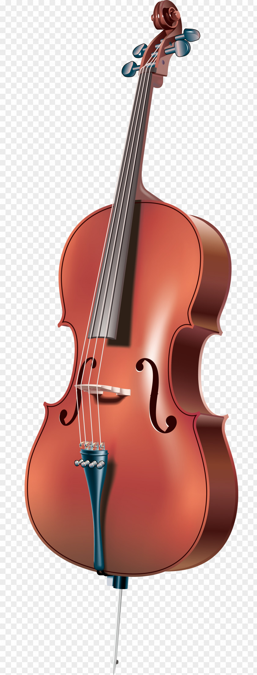 Realistic Violin Vector Cello Musical Instrument Cellist Icon PNG