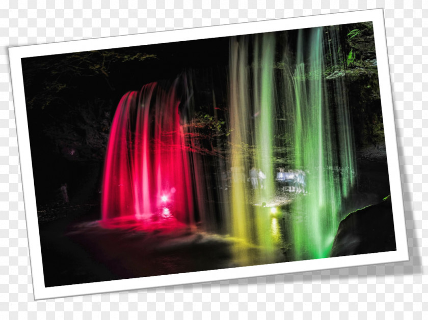 Waterfall Scenery Light Japan Photography Darkness PNG