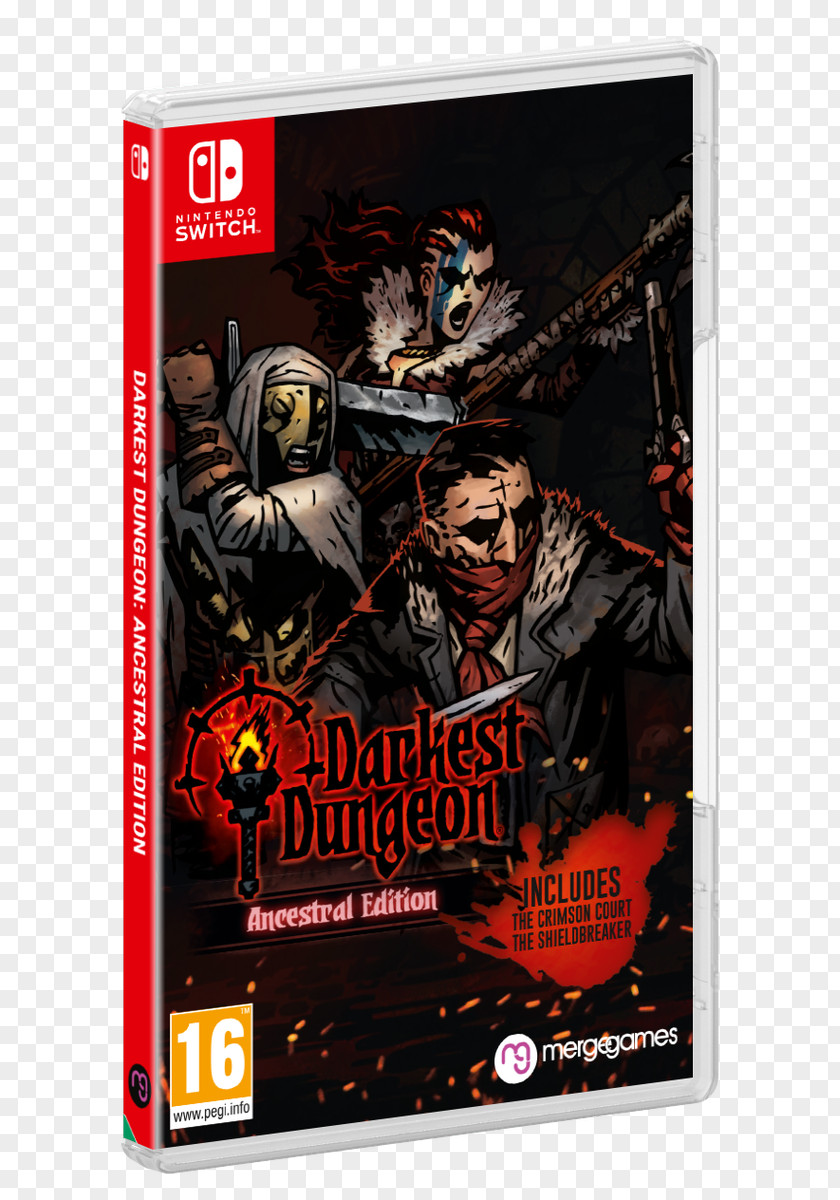 Darkest Dungeon Hellion Ancestral Edition Nintendo Switch Video Game Crawl PNG