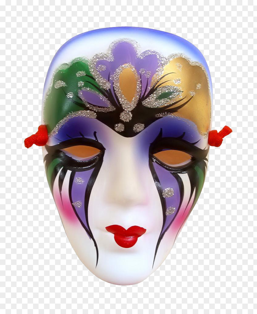 Haunted House Horror Mask Carnival Of Venice Mexican Mask-folk Art Masquerade Ball PNG