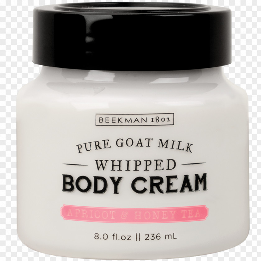Milk Cream Lotion Goat Beekman 1802 PNG