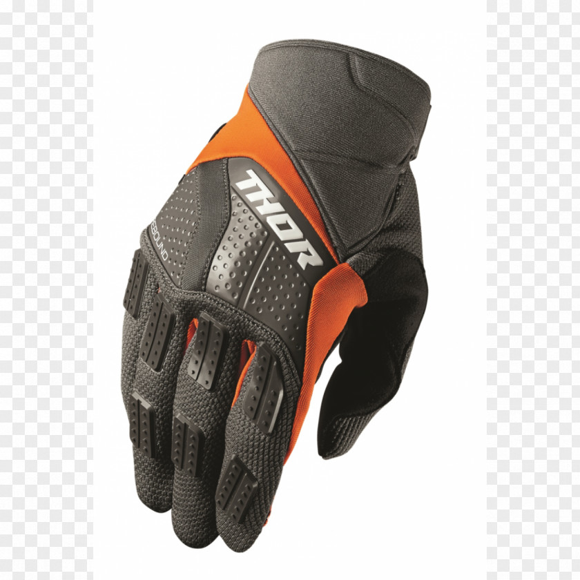 Rebound Glove Thor Clothing Motocross Motorcycle PNG