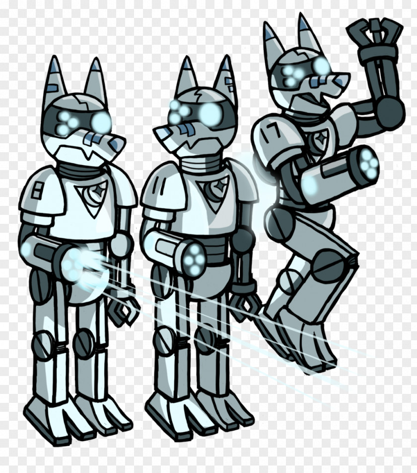 Robot Cartoon Mecha Character PNG