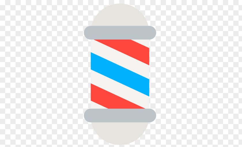 Barbershop Emoji Pop! Barber's Pole Sticker PNG