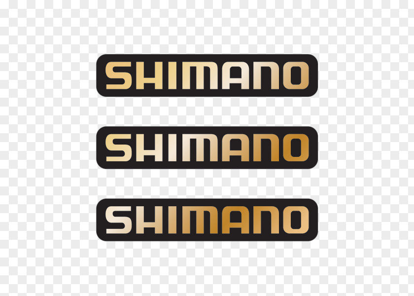 Bicycle Shimano Logo Sticker Decal PNG